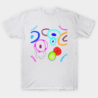 Colorful abstract geometric shapes T-Shirt